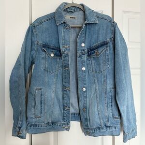Topshop Moto Light Blue Denim women’s